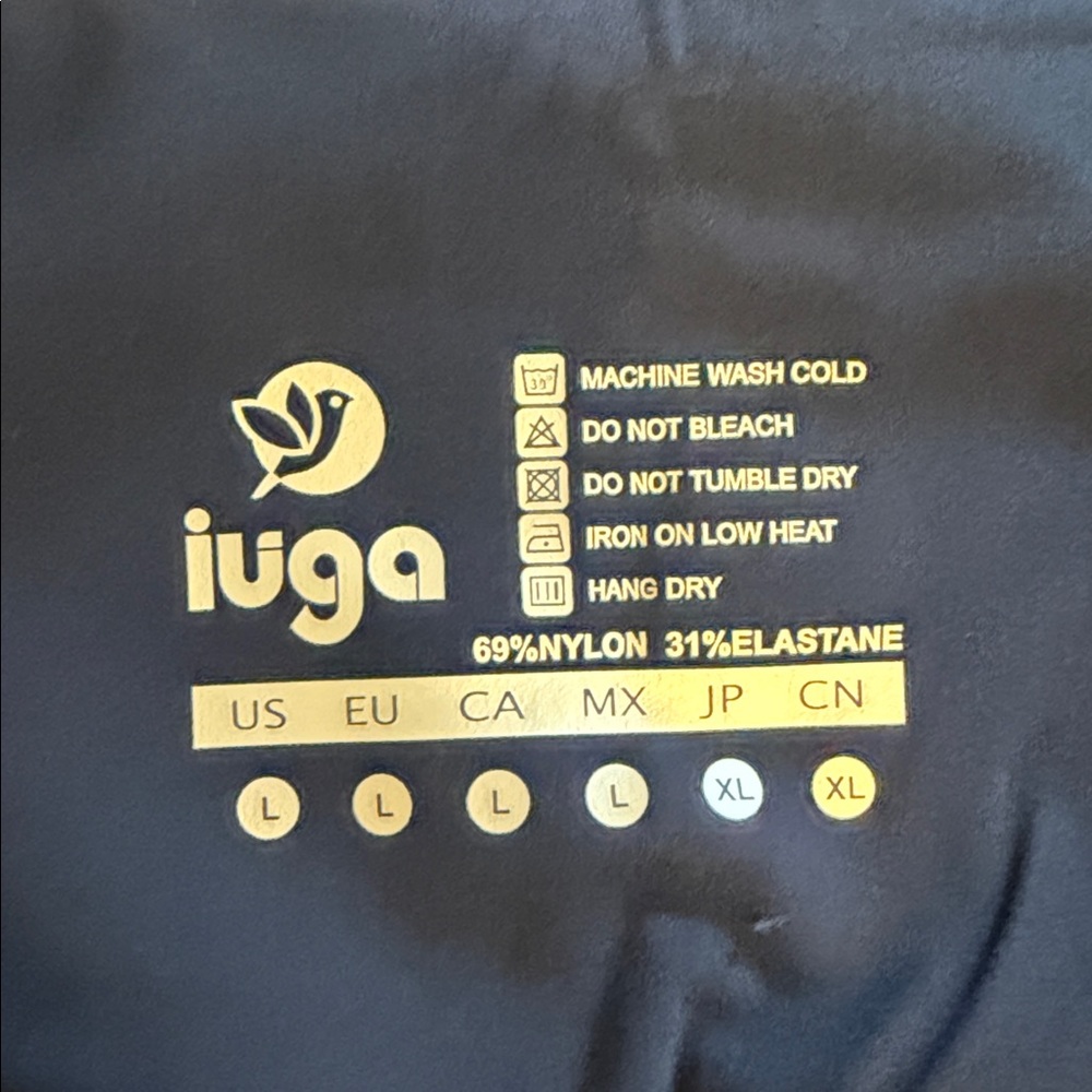 NWT IUGA Seamless Power Tight Leggings - Picture 5 of 6
